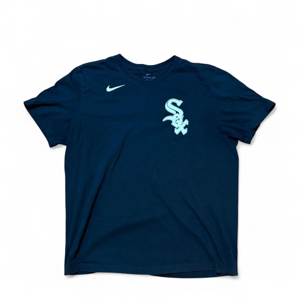 Nike Chicago White Sox Tim Anderson 7 T-Shirt Black MLB Baseball Mens XL